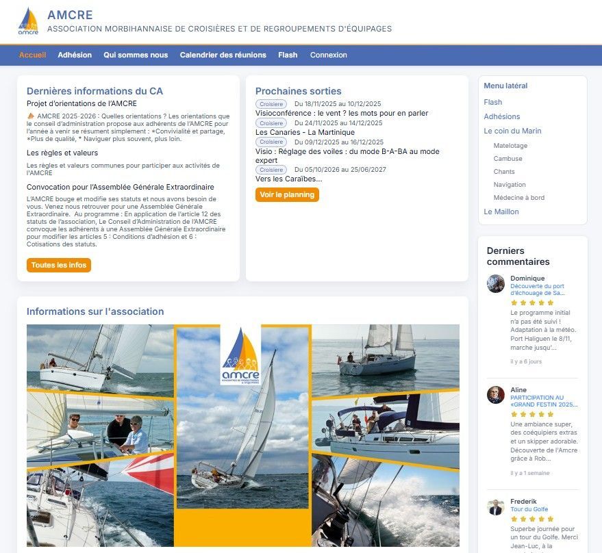 Ouverture officielle du tout nouveau site web