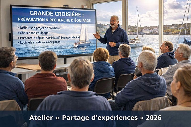 « Partage d’Expérience » Grande croisière par Jacques CLEROUX